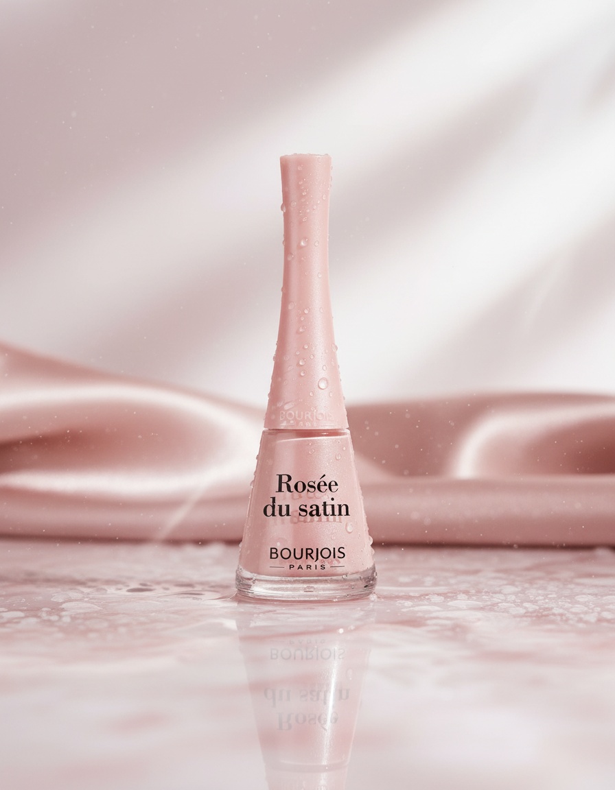 Bourjois 1 SECONDE nail polish #043-rosée du satin 9 ml - Afbeelding 2