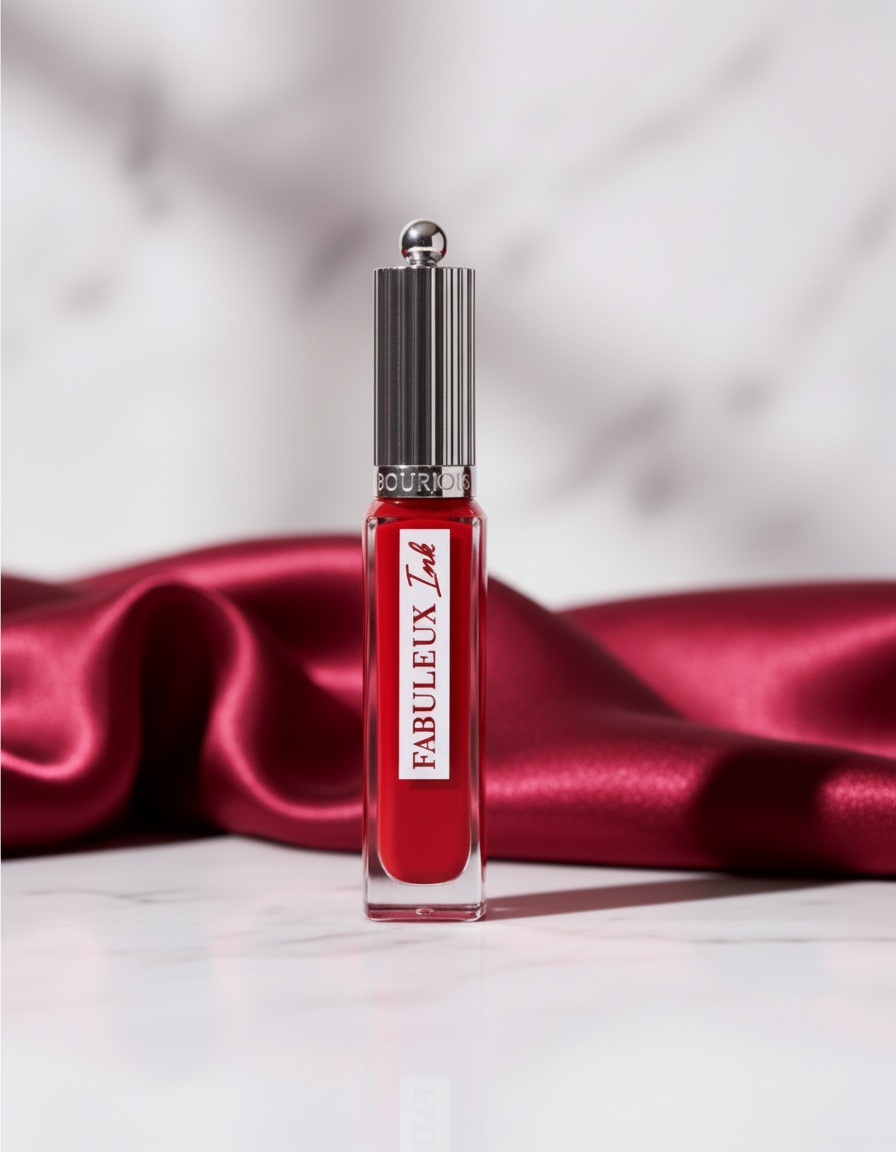 Bourjois FABULEUX INK liquid lipstick #04-cherry Cute 3.5 ml - Afbeelding 3