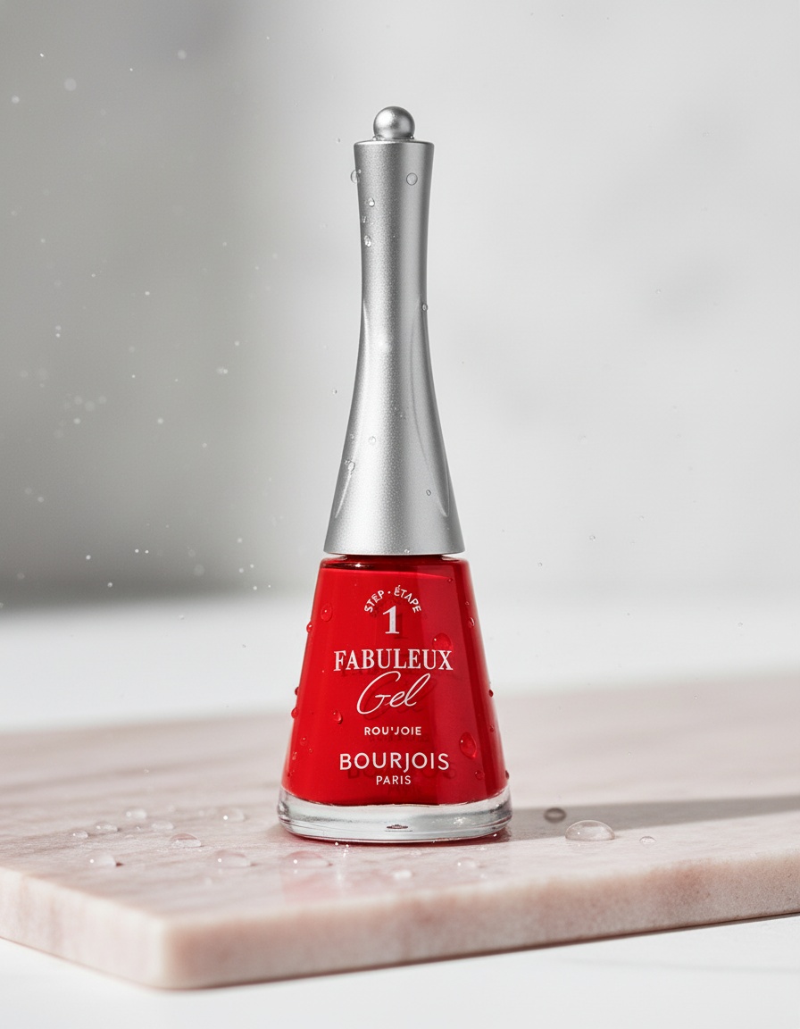 Bourjois FABULEUX gel nail polish #310-rou'Joie 9 ml - Afbeelding 2