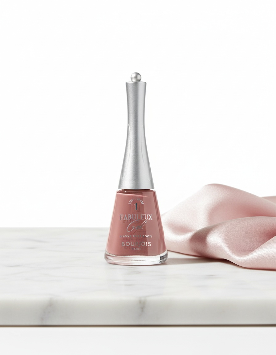 Bourjois FABULEUX gel nail polish #130-mauve your body! 9ml - Afbeelding 2