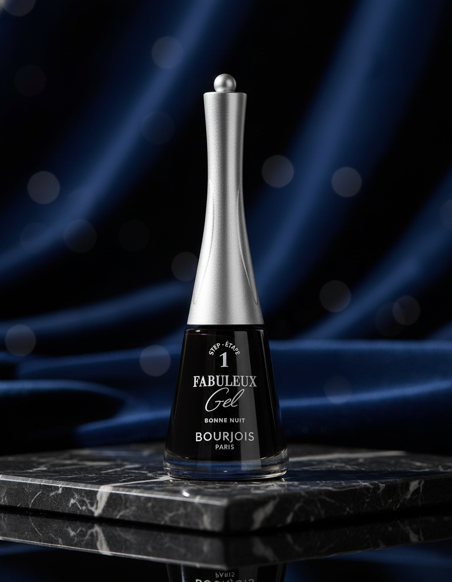 Bourjois FABULEUX gel nail polish #050-bonne nuit! 9ml - Afbeelding 2