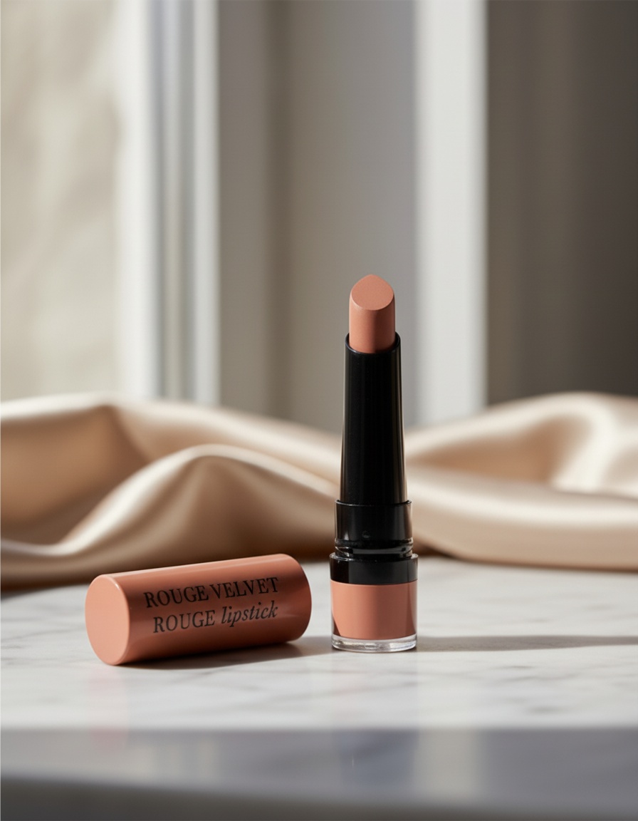 Bourjois ROUGE VELVET THE LIPSTICK #01-hey nude - Afbeelding 3