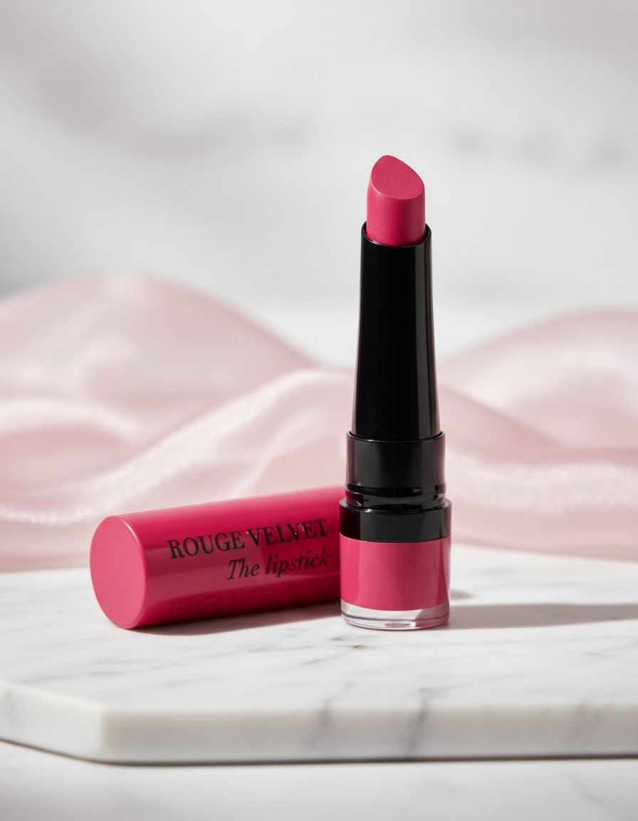 Bourjois ROUGE VELVET THE LIPSTICK  #09-fuchsia botté - Afbeelding 3