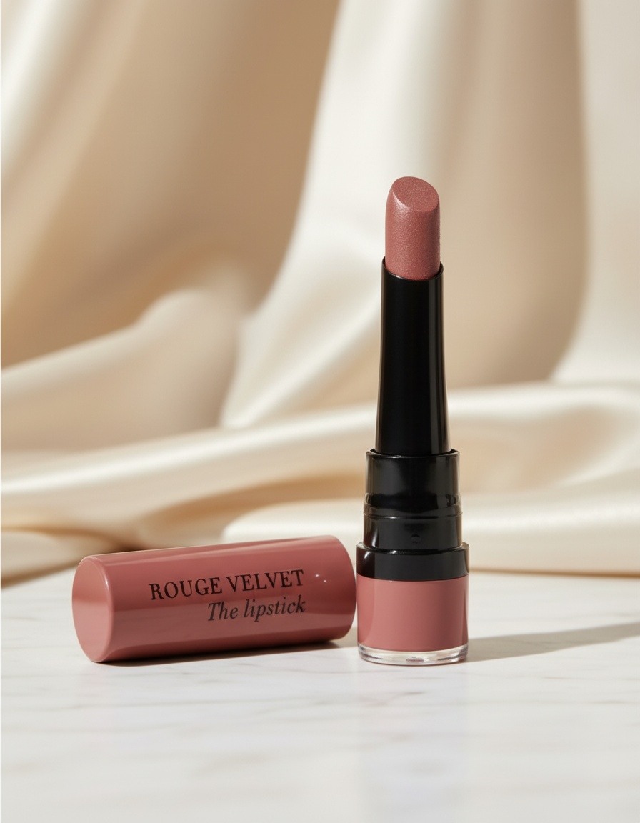Bourjois ROUGE VELVET THE LIPSTICK #48-Mochamour 2.4 gr - Afbeelding 3