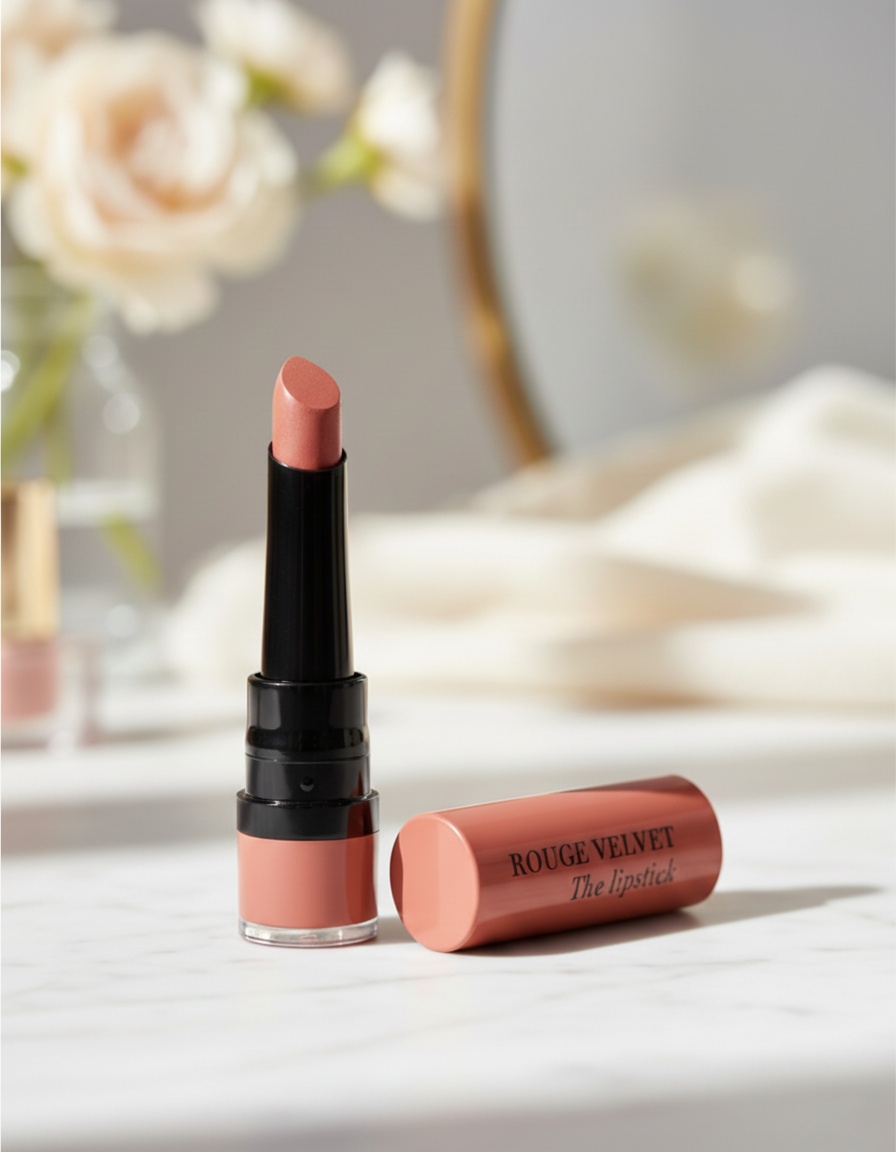 Bourjois ROUGE VELVET THE LIPSTICK #46-Honeynougat 2.4 gr - Afbeelding 3