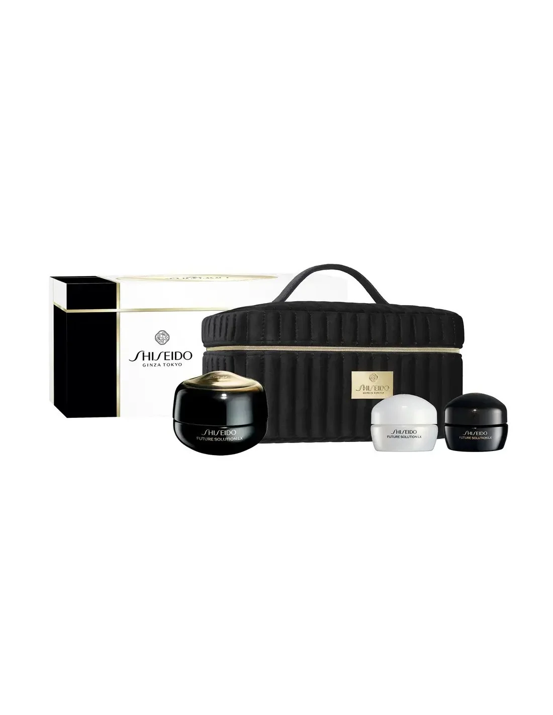 Shiseido Future Solution Lx Crema Contorno De Ojos y Labios Estuche 4 Piezas