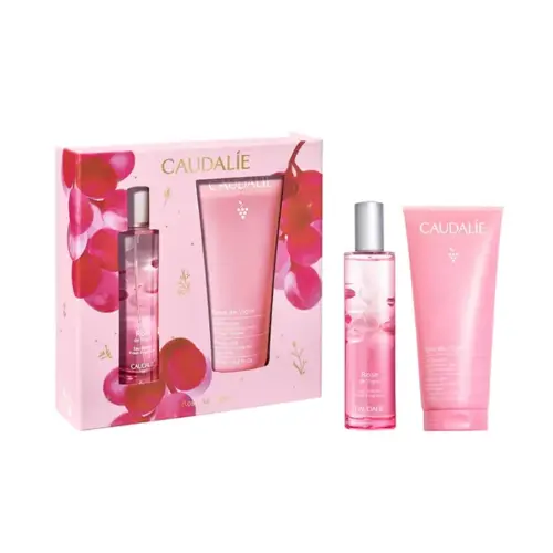 Caudalie Rose De Vigne Eau Fraiche Spray 50ml Set 2 Pieces
