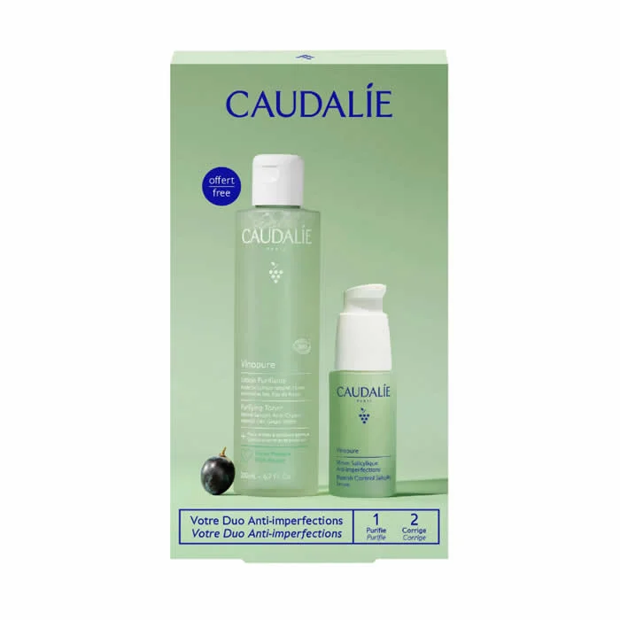 Caudalie Vinopure Blemish Control Salicylic 30ml Set 2 Pieces