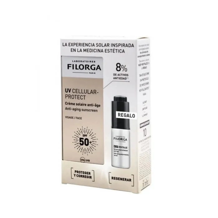 Filorga UV Cellular-Protect Anti-Aging Sunscreen Face Cream 40ml Set Of 2 Pieces