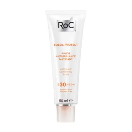 Roc Soleil Protect Anti Shine Mattifying Fluid Spf30 50ml