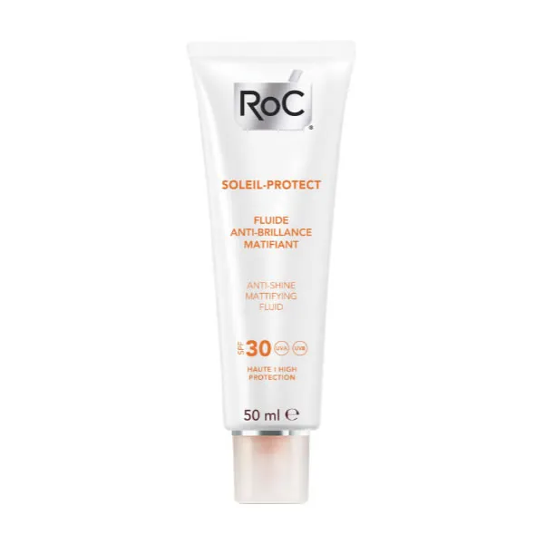 Roc Soleil Protect Anti Shine Mattifying Fluid Spf30 50ml