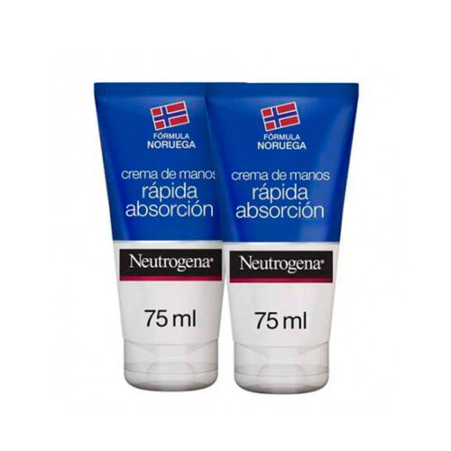 Neutrogena Double Hand Cream Fast Absorption 2x75ml
