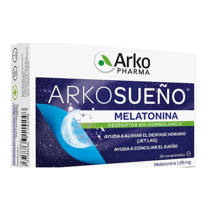Arkopharma Arkosueño Melatonin 1,95mg 30 Tablets