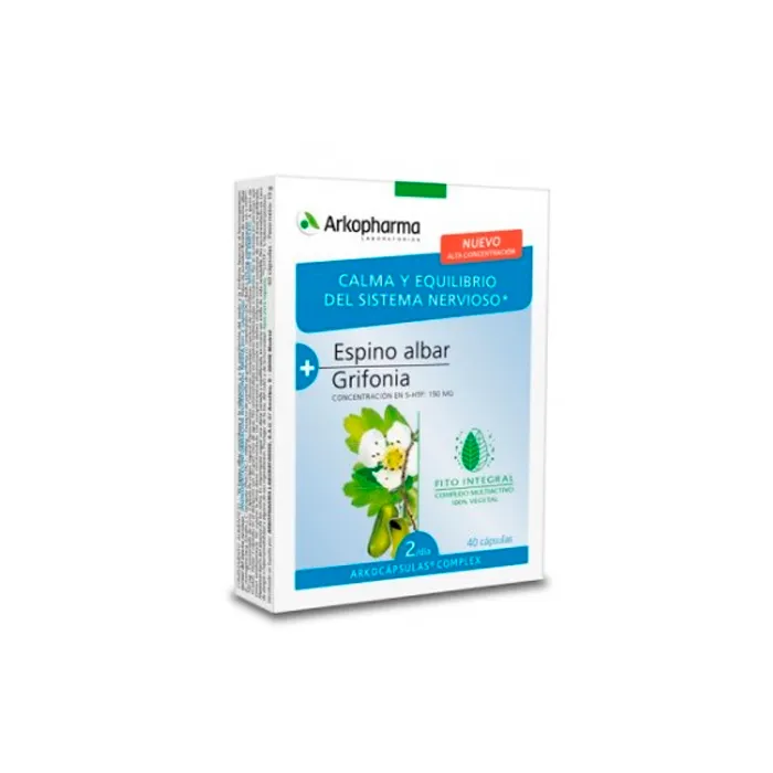 Arkopharma Hawthorn & Griffonia 40 Capsules