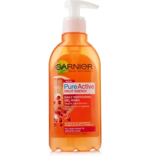 Garnier Pure Active Fruit Energy Gel Wash 200ml