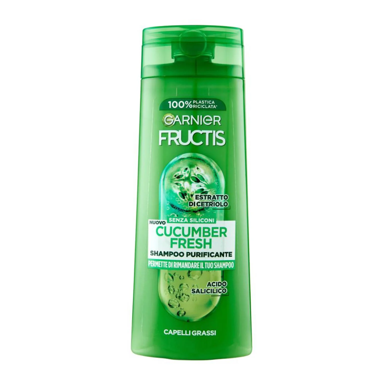 Garnier Fructis Cucumber Fresh Champu Cabello Graso 250ml