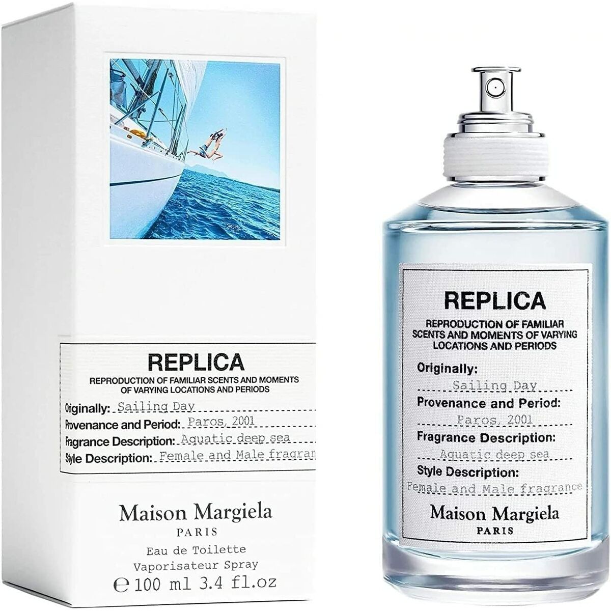 Uniseks Parfum Maison Margiela Replica Sailing Day EDT 100 ml