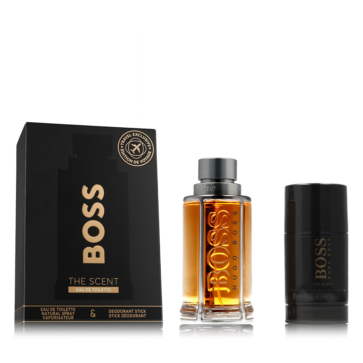 Parfumset voor Heren Hugo Boss BOSS The Scent 2 Onderdelen