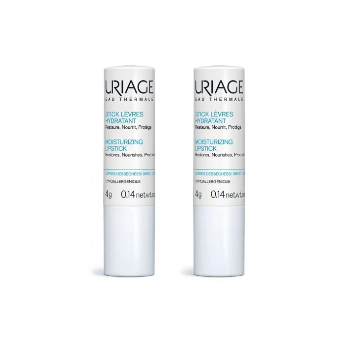 Uriage Moisturizing Lipstick 2x4g