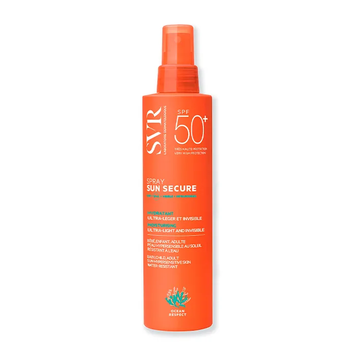 Svr Sun Secure Spray Moisturiser Spf50+ 200ml