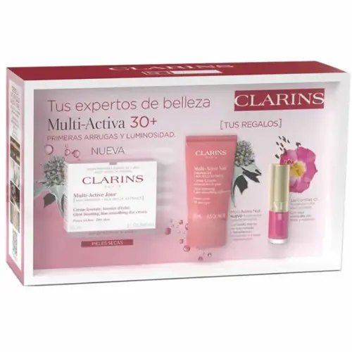 Clarins Multi-Active Day Cream Dry Skin 50ml Set 3 Pieces
