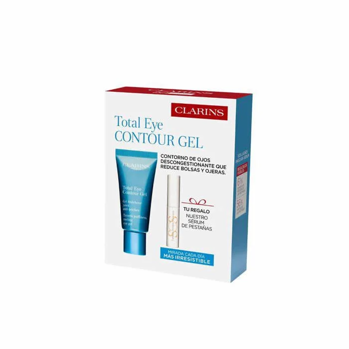 Clarins Total Eye Contour Gel 20ml Set 2 Pieces