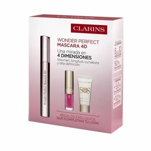 Clarins Wonder Perfect Mascara 4D Set 3 Pieces