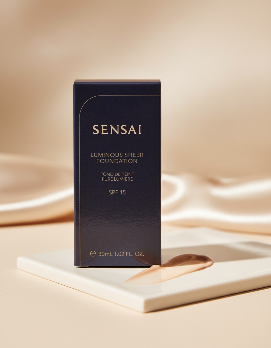 Sensai LUMINOUS SHEER FOUNDATION #LS102-Ivory Beige 30 ml - Afbeelding 2