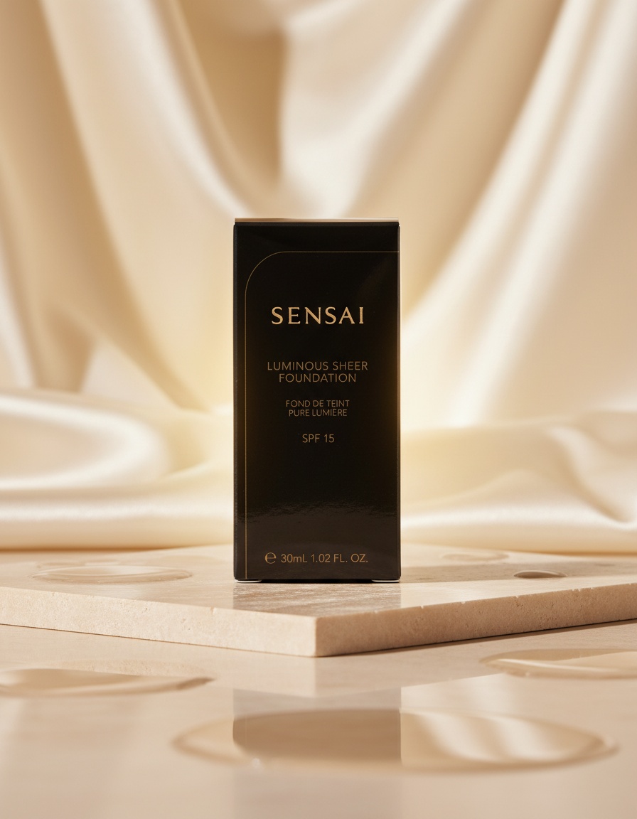 Sensai LUMINOUS SHEER FOUNDATION #LS202-Ochre Beige 30 ml - Afbeelding 2