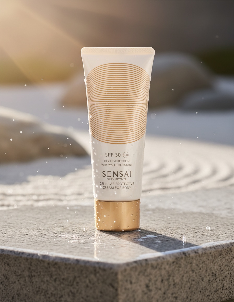 Sensai SILKY BRONZE cellular protective cream for body SPF30 150 ml - Afbeelding 2
