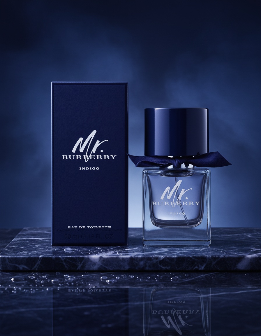 MR BURBERRY INDIGO eau de toilette spray 50 ml - Afbeelding 2