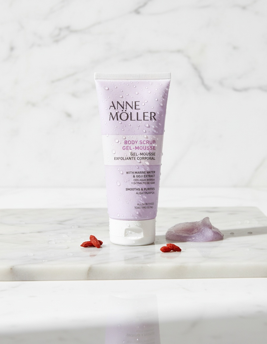 Anne MÖller BODY ESSENTIALS body exfoliating gel-mousse 200 ml - Afbeelding 2