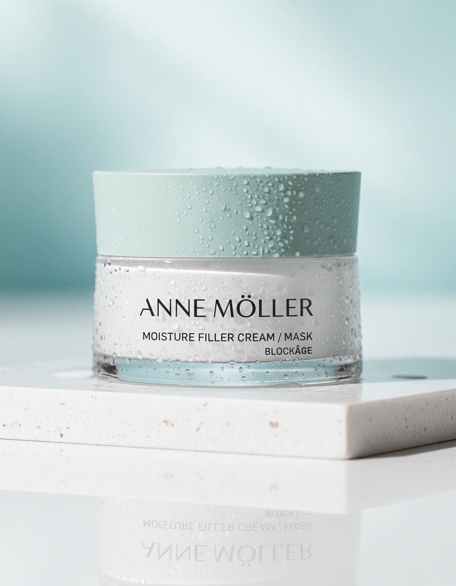 Anne MÖller BLOCKÂGE cream moisturizing mask filler effect 50 ml - Afbeelding 2