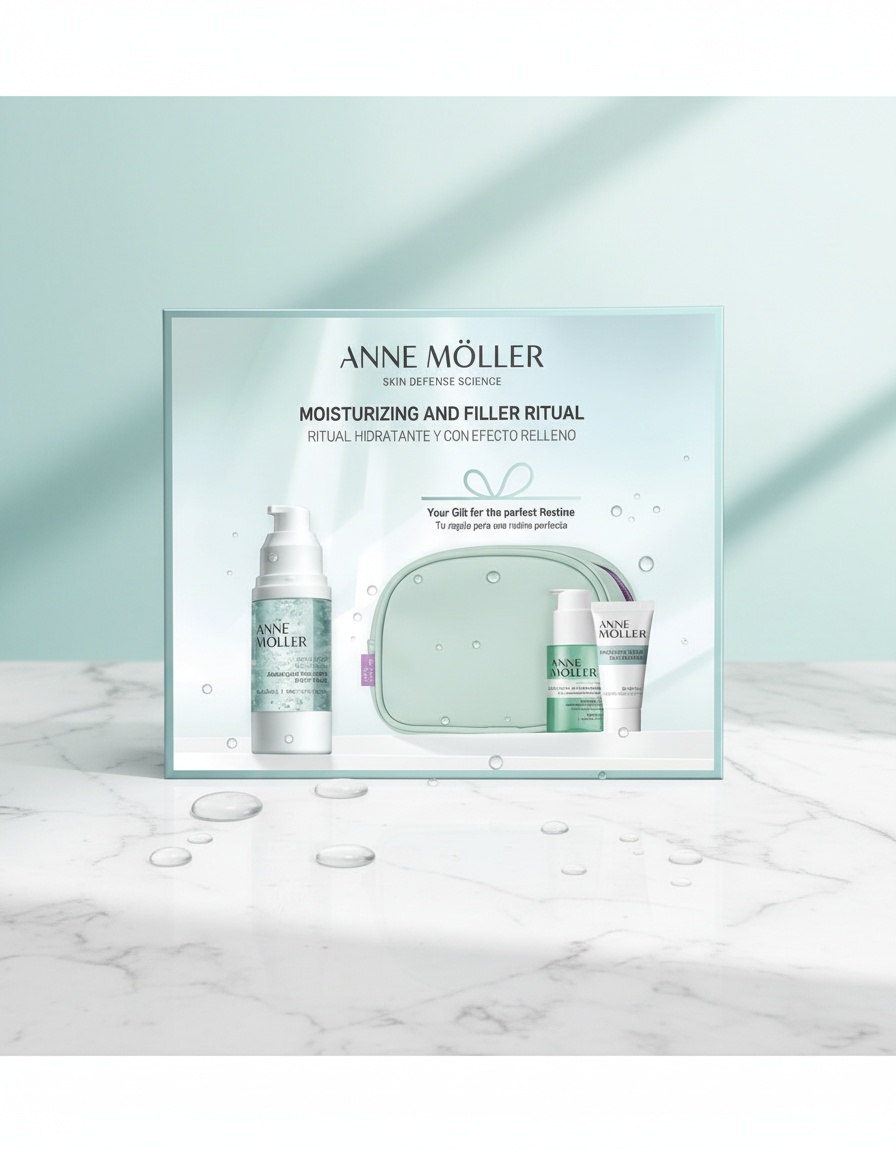 Anne MÖller BLOCKAGE RITUAL MOISTURIZING AND FILLING EFFECT SET OF 4 pcs - Afbeelding 2