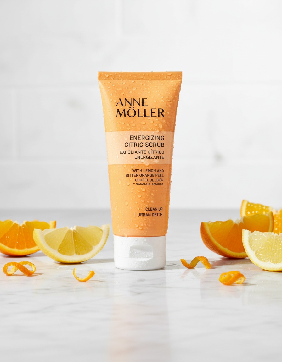 Anne MÖller CLEAN UP energizing citrus scrub 100 ml - Afbeelding 2