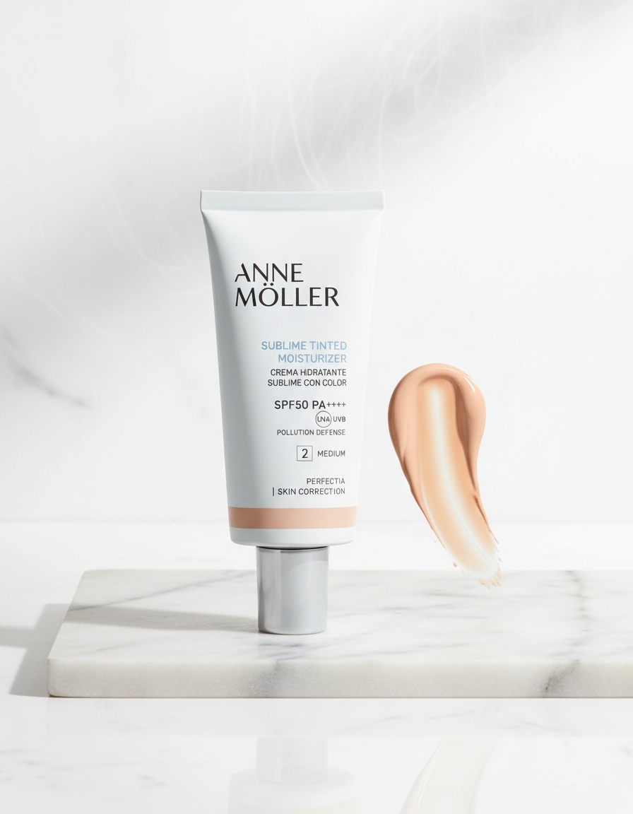 Anne MÖller PERFECTIA Sublime Tinted Moisturizer SPF 50 #2 50ml - Afbeelding 2