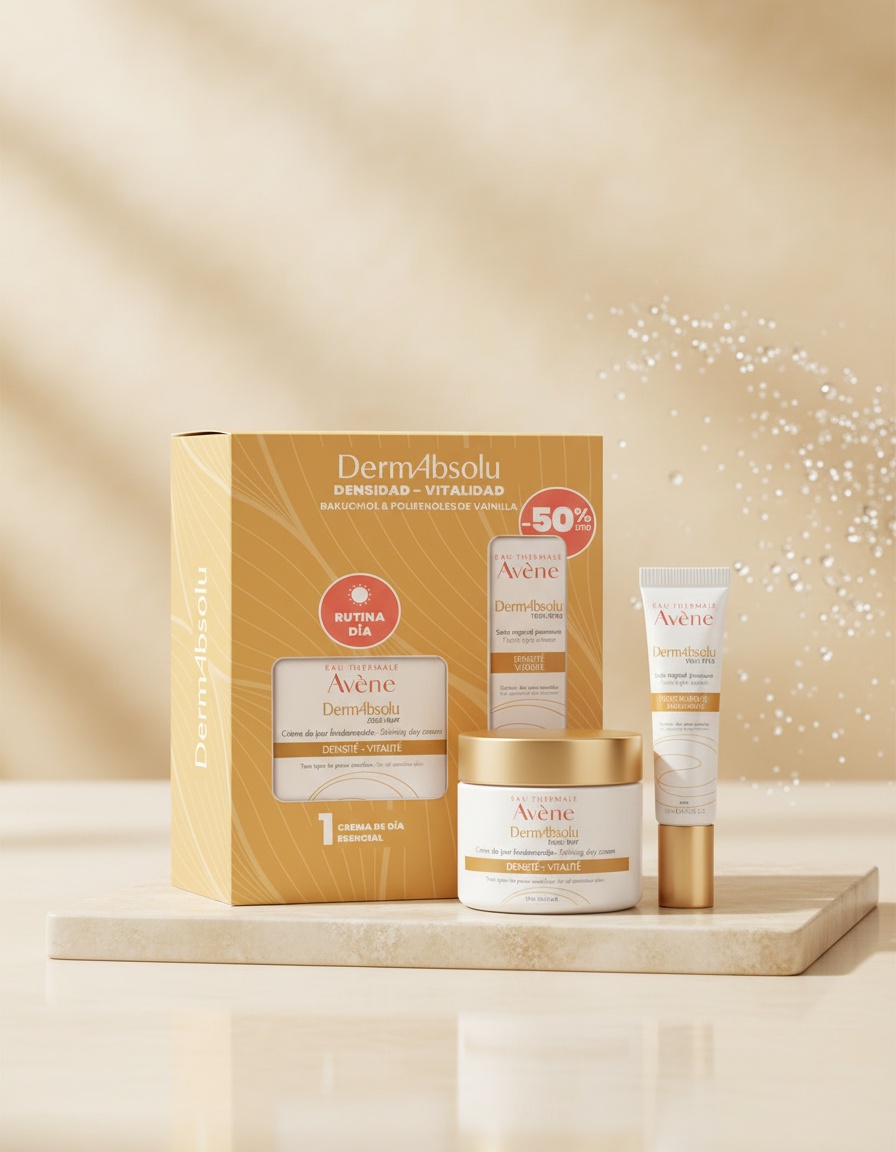 AvÈne DERMABSOLU CREMA DÍA DENSIDAD + OJOS LOTE 2 pz - Afbeelding 2