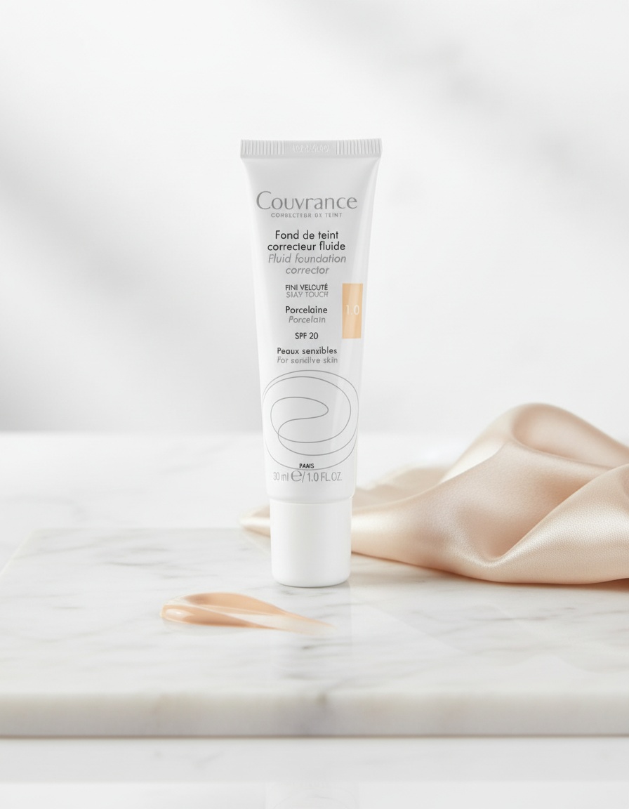 AvÈne COUVRANCE fluid foundation for sensitive skin #beige 30 ml - Afbeelding 2