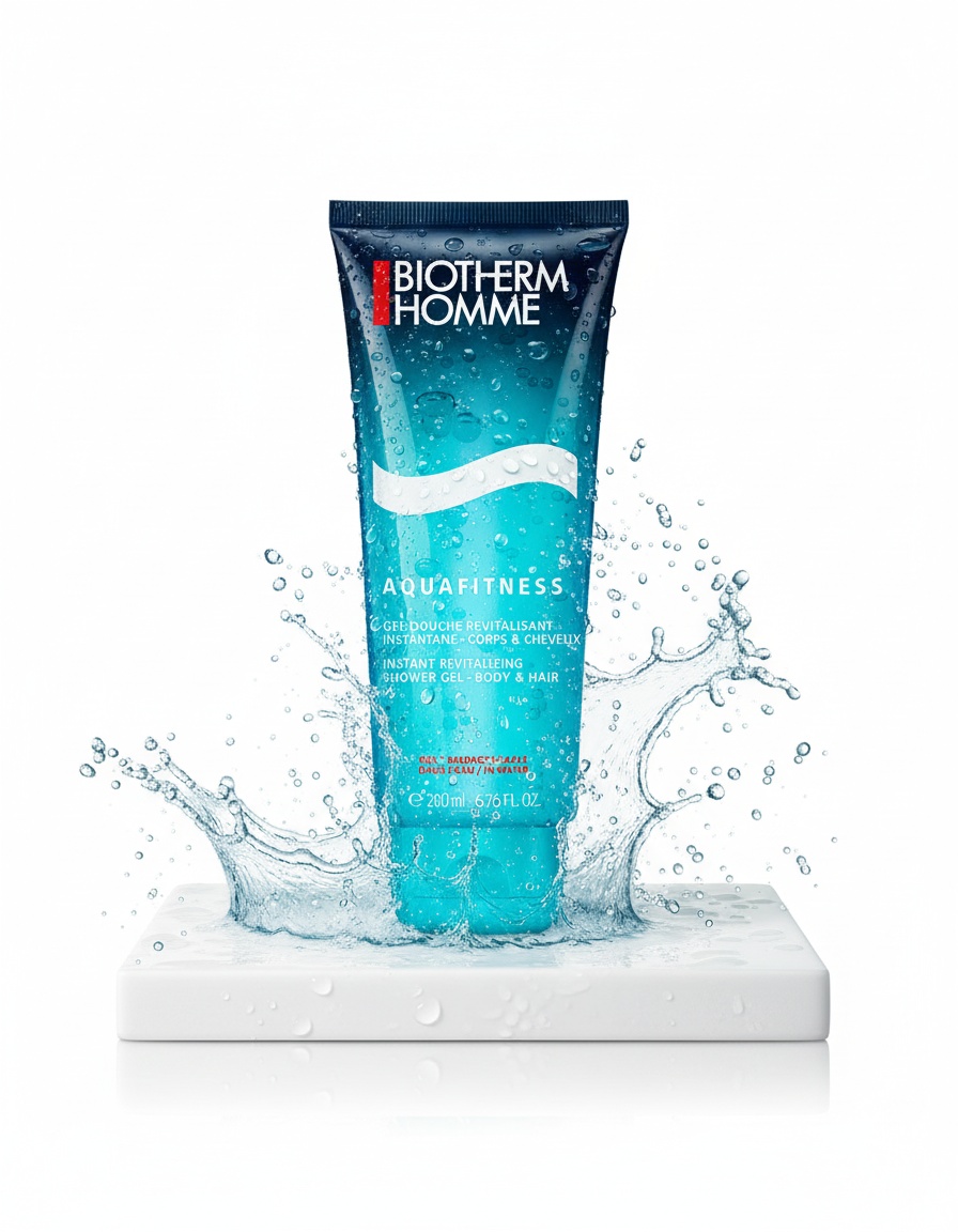 Biotherm HOMME AQUAFITNESS shower gel 200 ml - Afbeelding 2