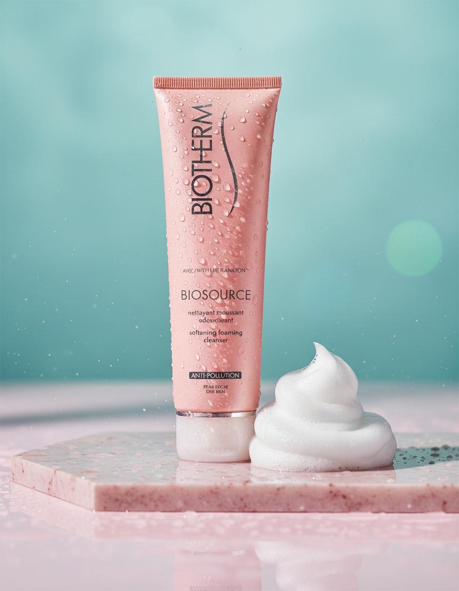 Biotherm BIOSOURCE softening cleansing foam 150 ml - Afbeelding 2