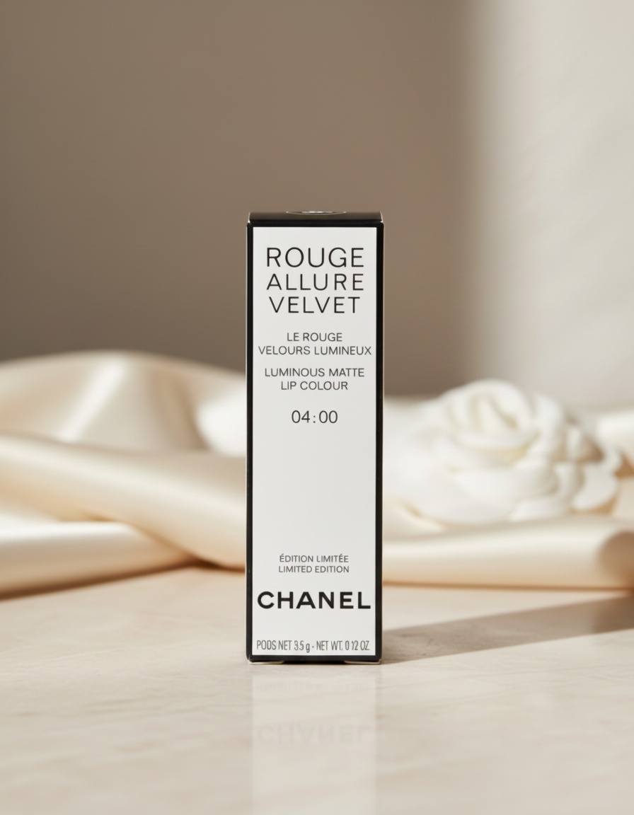 Chanel ROUGE ALLURE VELVET nuit blanche limited edition lipstick #04:00 3.5 gr - Afbeelding 3