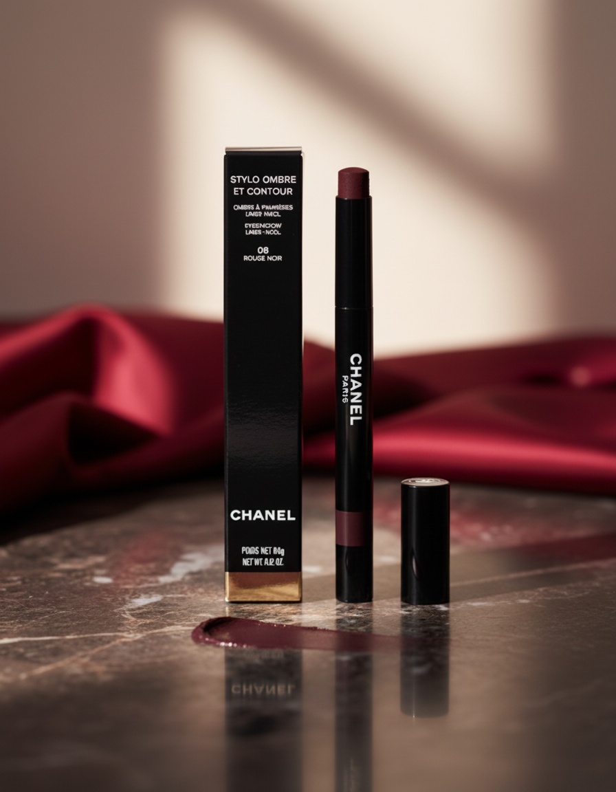 Chanel STYLO OMBRE ET CONTOUR #08-rouge noir - Afbeelding 3