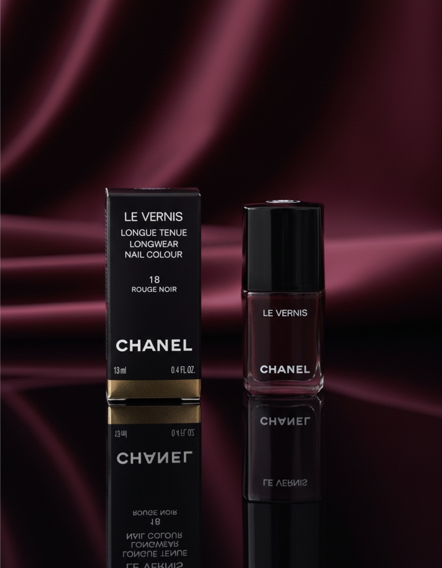 Chanel LE VERNIS #18-rouge noir - Afbeelding 3