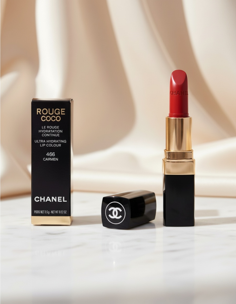 Chanel ROUGE COCO lipstick #466-carmen 3,5 gr - Afbeelding 3