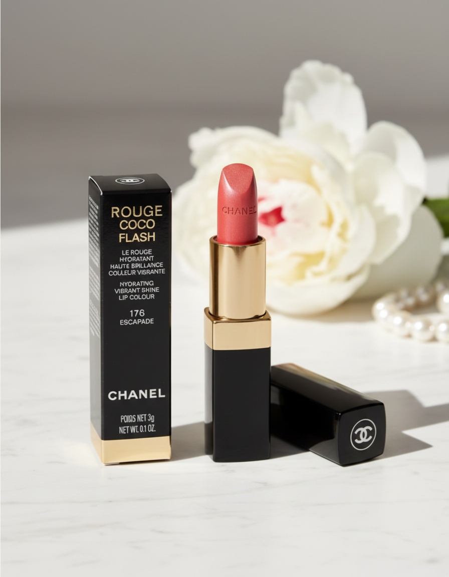 Chanel ROUGE COCO Flash #176-escapade 3 gr - Afbeelding 3