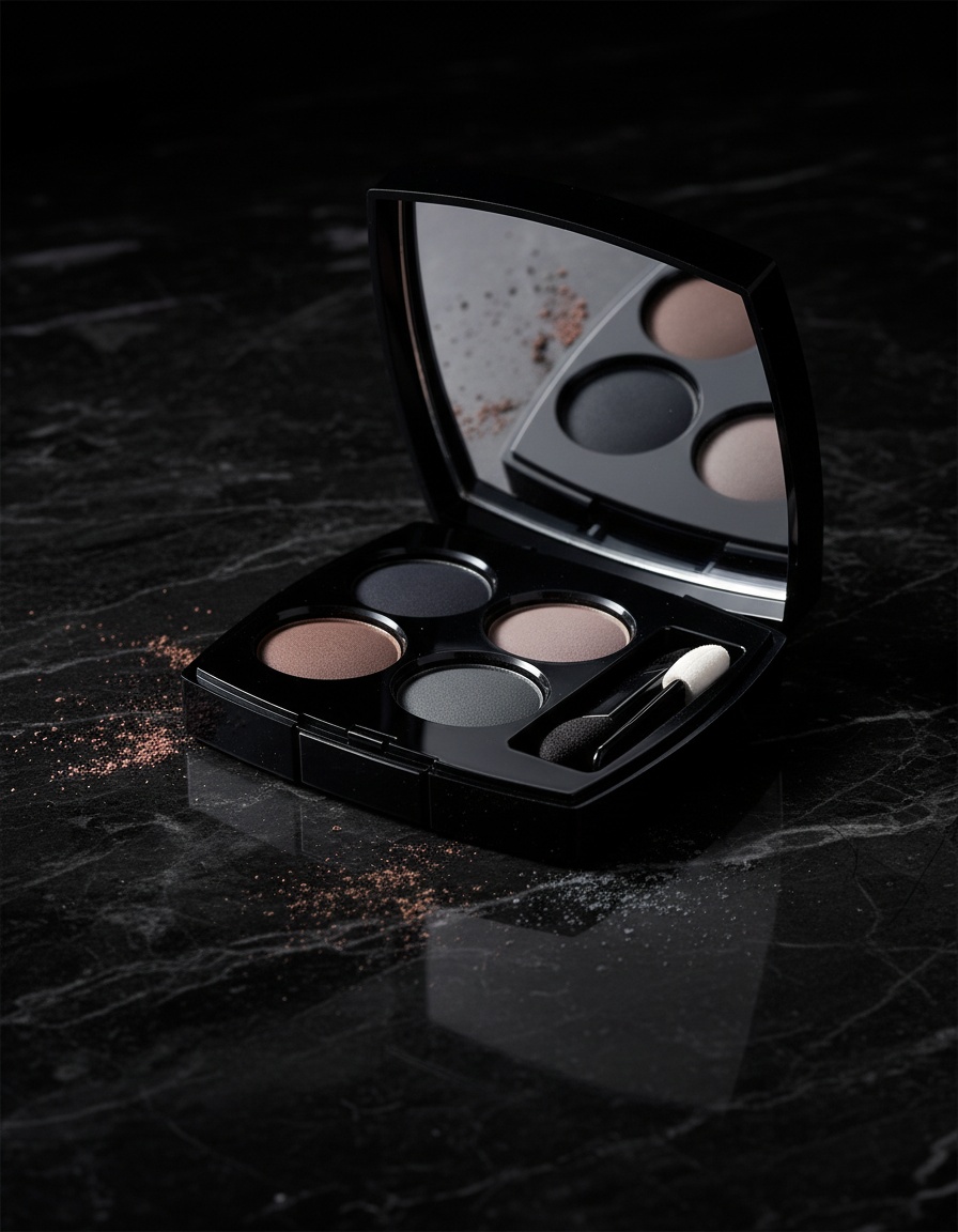 Chanel LES 4 OMBRES #324-Blurry Blue - Afbeelding 2