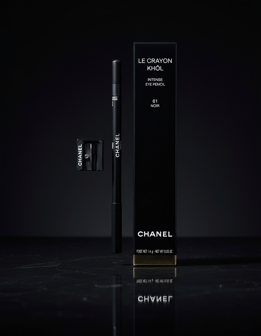 Chanel LE CRAYON KHÔL intense eye pencil #noir-61 - Afbeelding 2