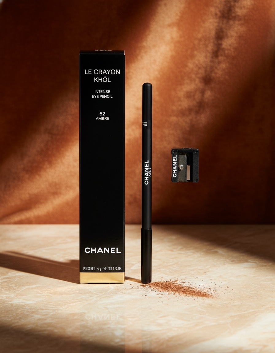 Chanel LE CRAYON KHÔL intense eye pencil #ambre-62 - Afbeelding 2