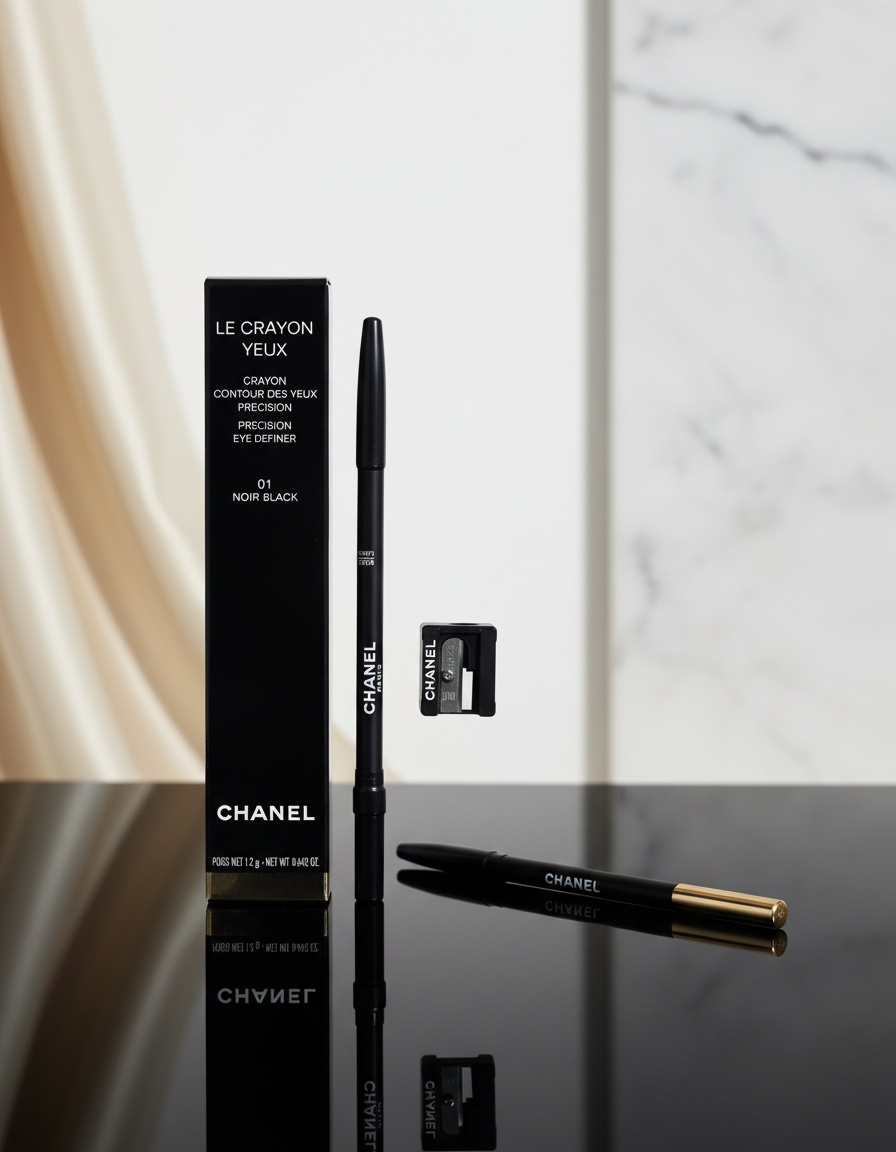 Chanel LE CRAYON YEUX precision eye definer #noir black-01 - Afbeelding 2