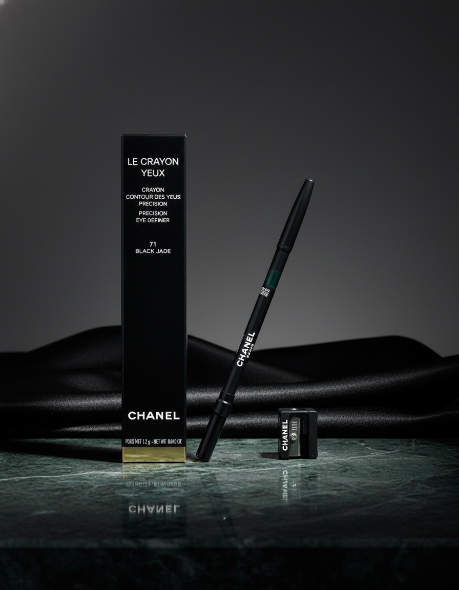 Chanel LE CRAYON YEUX precision eye definer #black jade-71 - Afbeelding 2